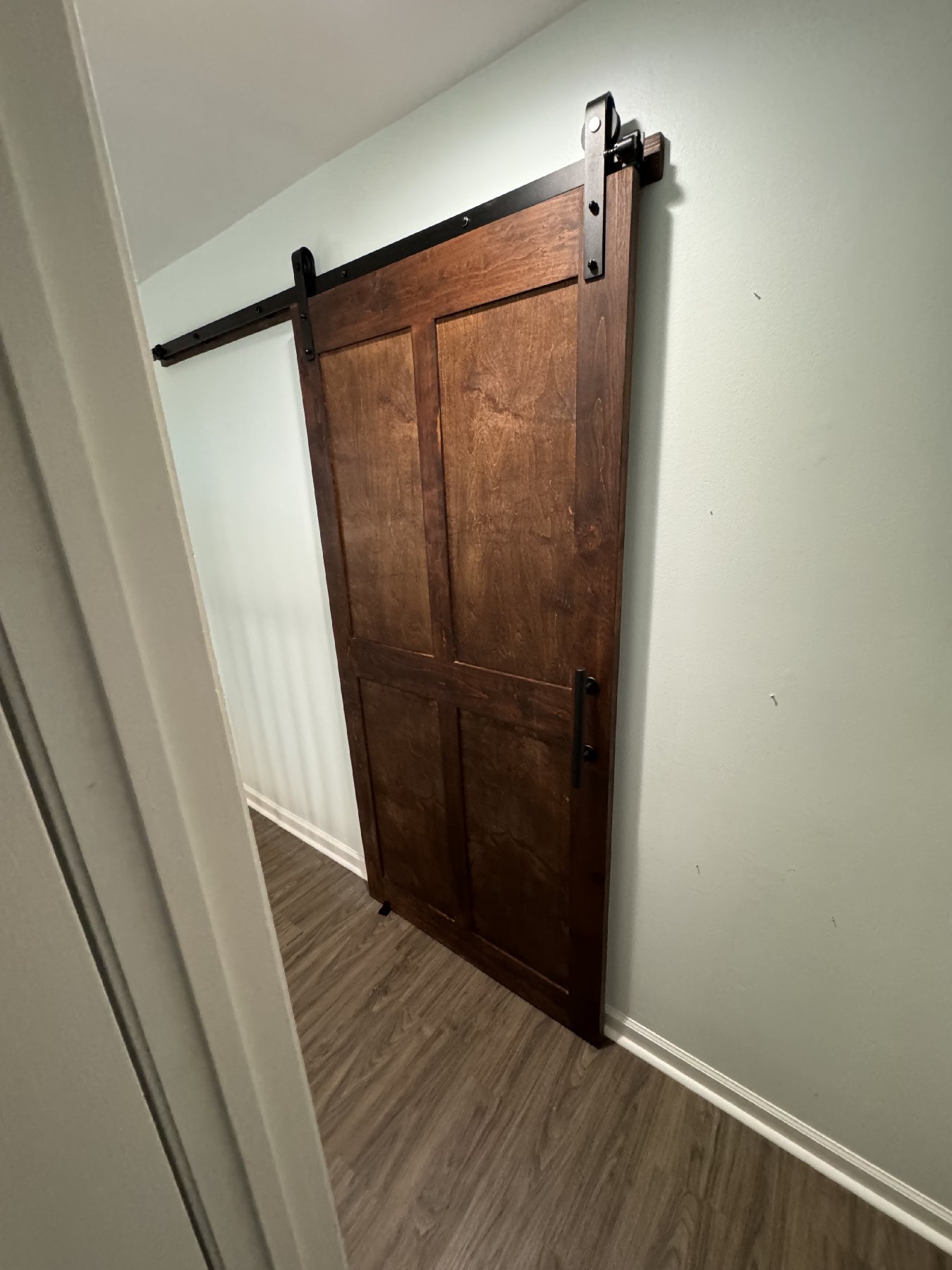 Sliding Door for Bathroom – Hammerhead Woodworks